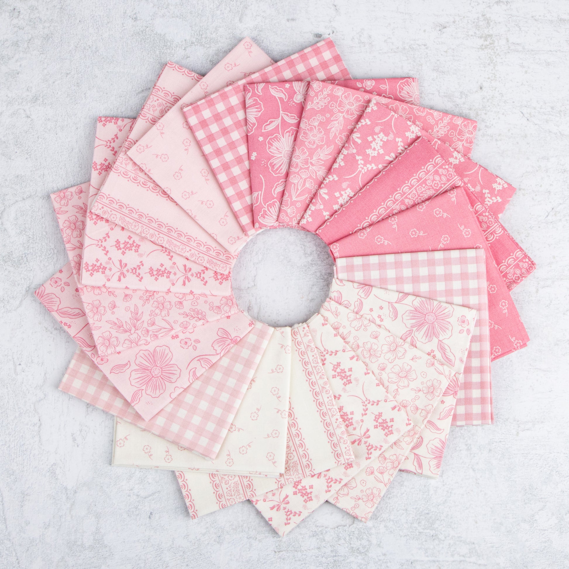 Sweet Pink Fabric Collection by My Mind's Eye for Riley Blake Designs at Lily Bella Fabrics