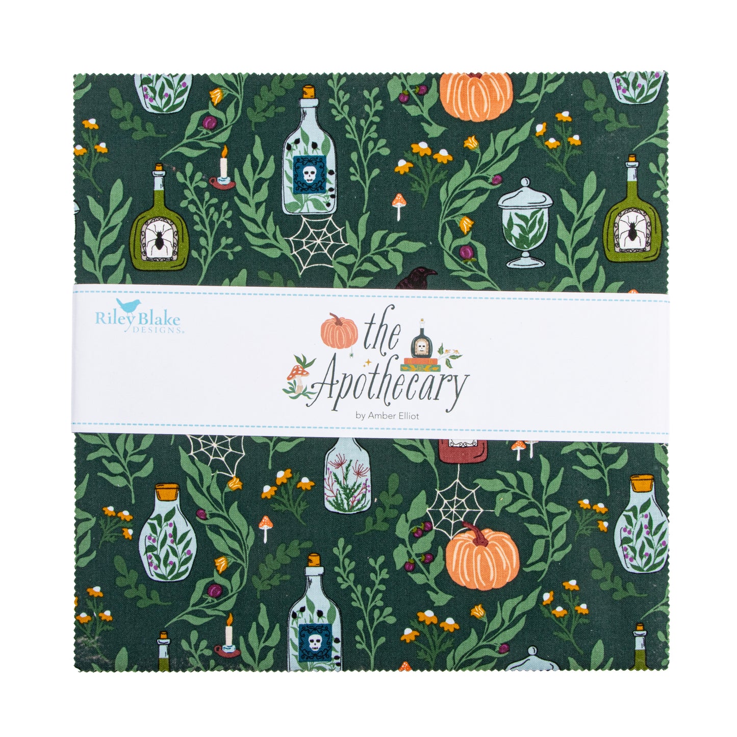 The Apothecary 10 Inch Stacker (42 pieces) by Amber Elliot for Riley Blake Designs (10-17550-42)