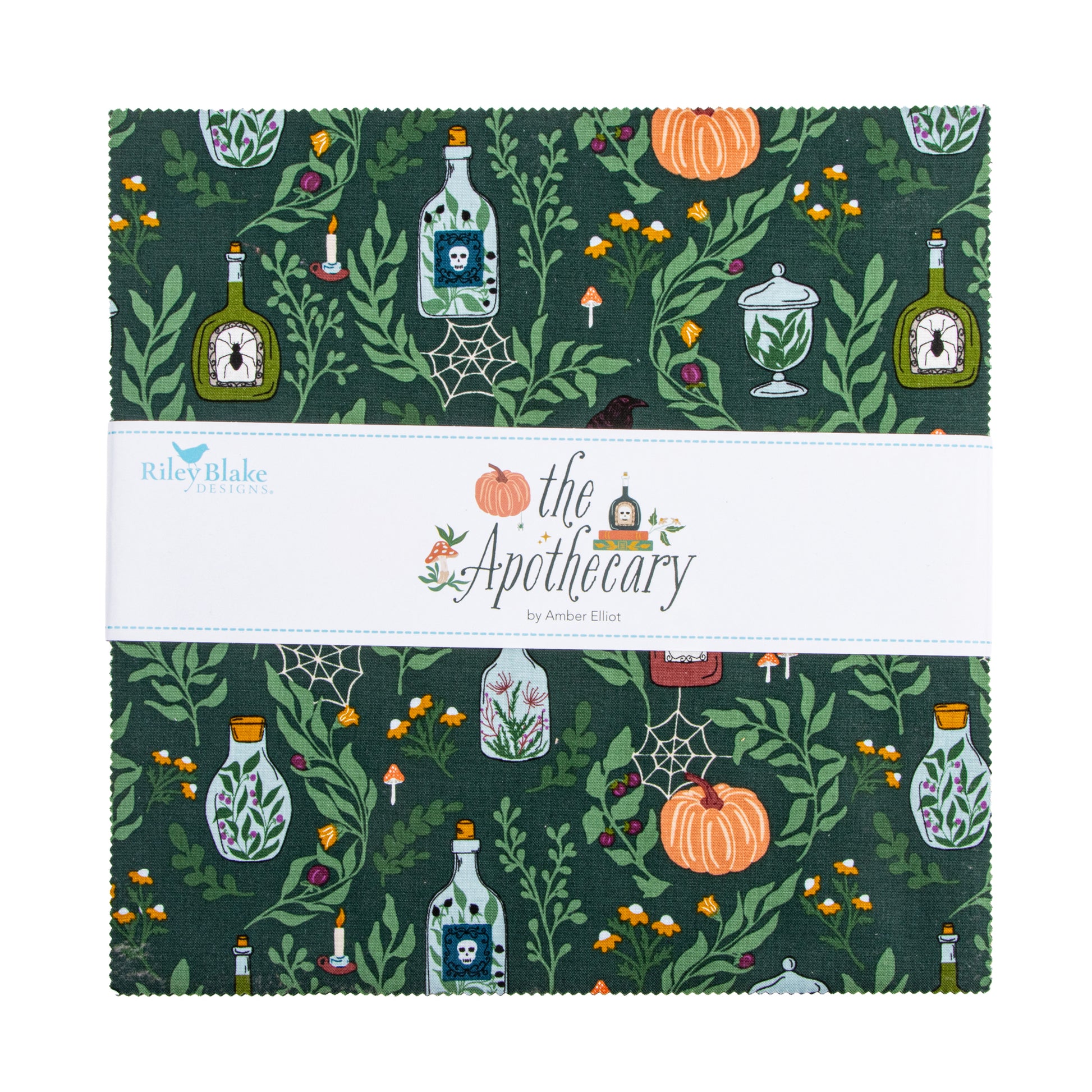 The Apothecary 10 Inch Stacker (42 pieces) by Amber Elliot for Riley Blake Designs (10-17550-42)