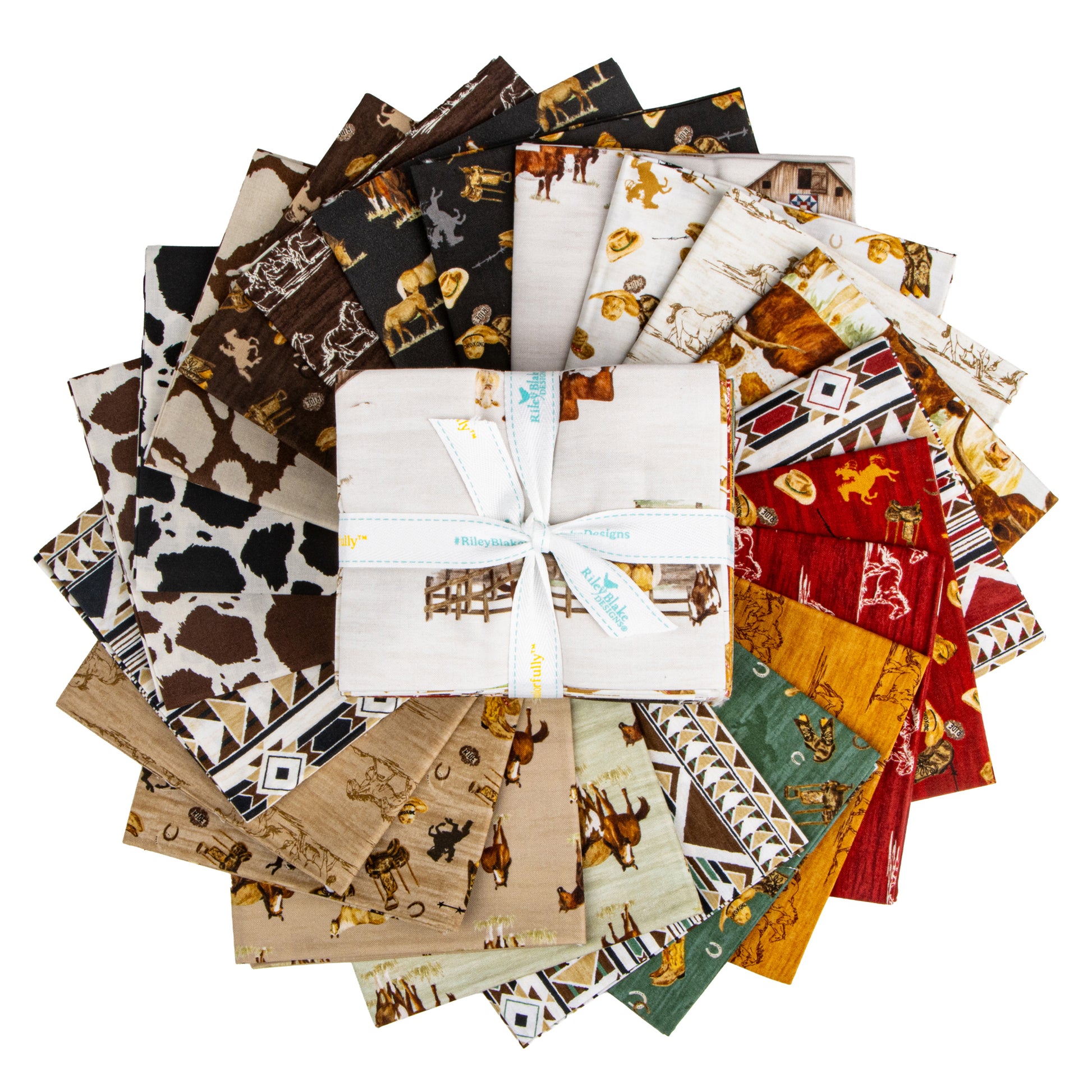 The Homestead Fat Quarter Bundle (22 pieces) by Tara Reed for Riley Blake Designs (FQ-18230-22)