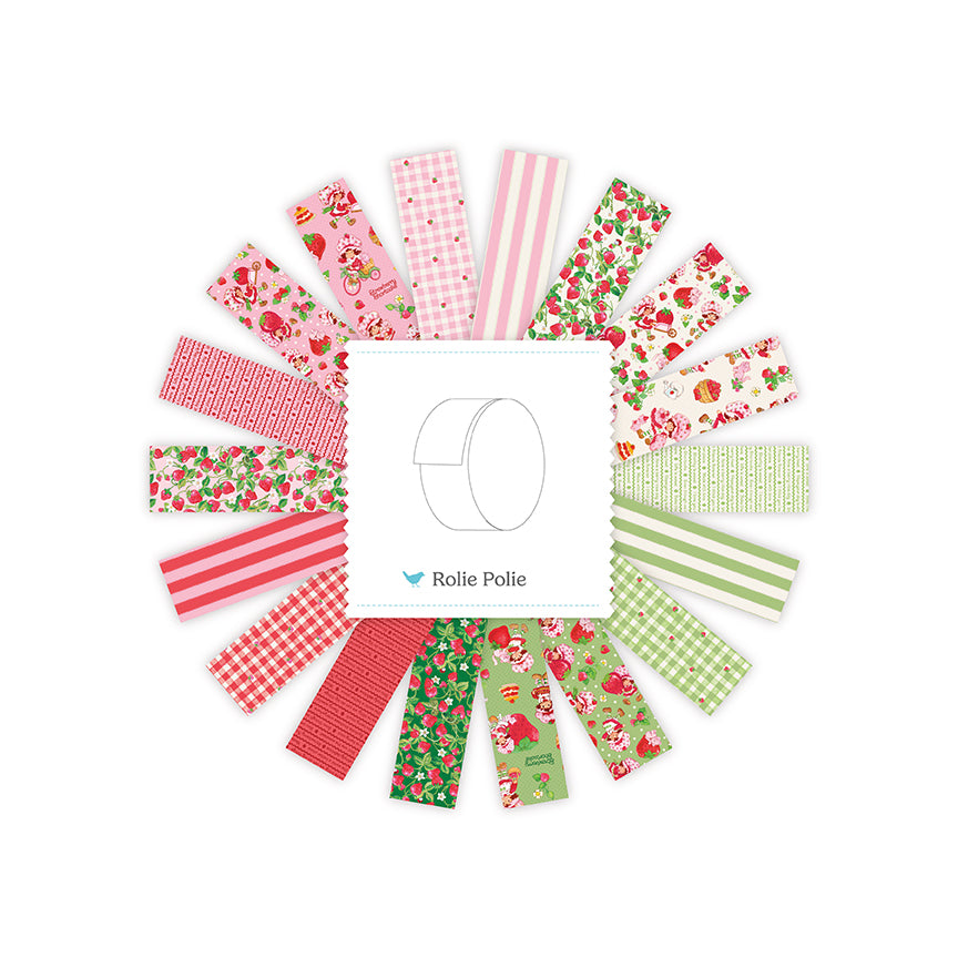 The World of Strawberry Shortcake™ Rolie Polie (40 pieces) by Riley Blake Designs (RP-18560-40)