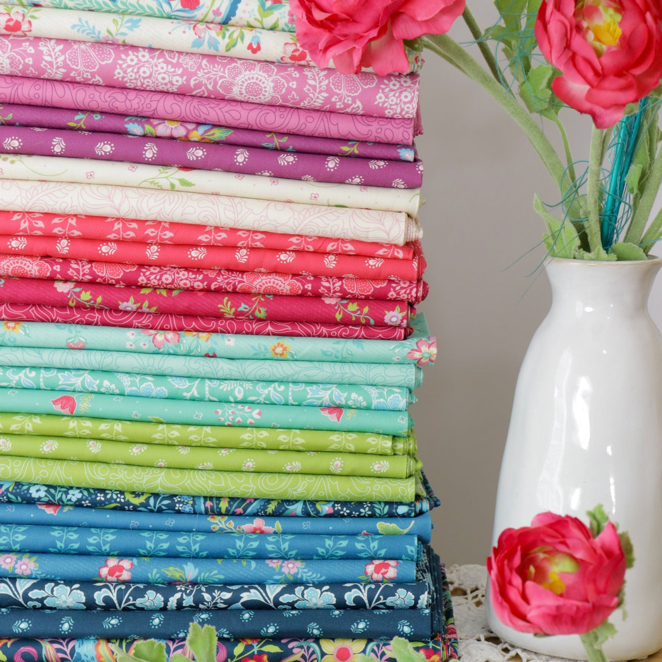Tilbury Garden Fabric Collection by Crystal Manning for Moda at Lily Bella Fabrics