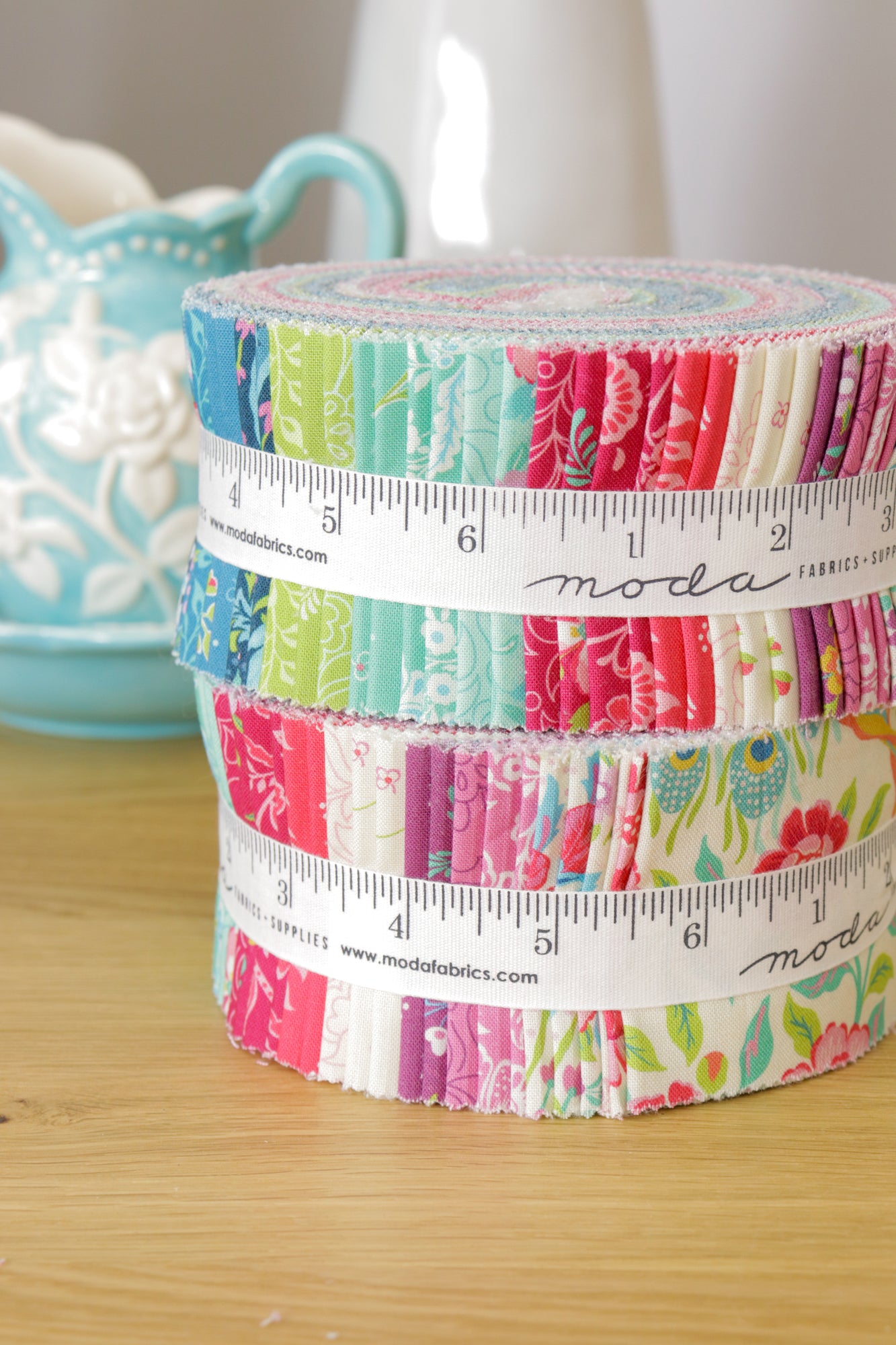 Tilbury Garden Jelly Roll (40 pieces) by Crystal Manning for Moda (11990JR)