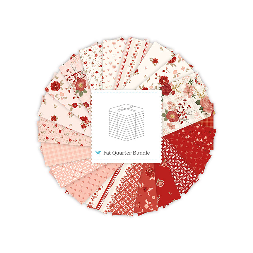To My Love Fat Quarter Bundle (21 pieces) by Sandy Gervais for Riley Blake Designs (FQ-18580-21)
