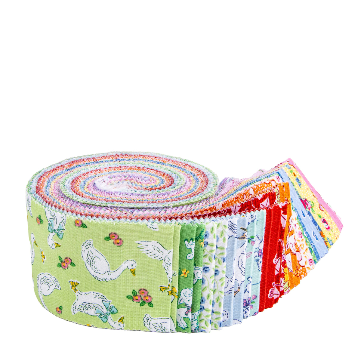 Traditional 30's Rolie Polie (40 pieces) by Lindsay Wilkes for Riley Blake Designs (RP-18240-40)