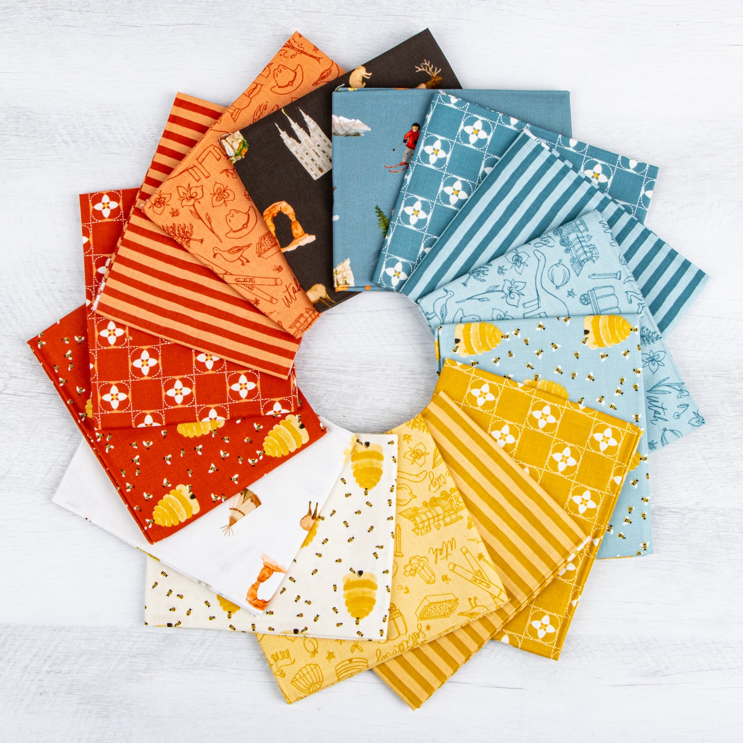 Utah Fabric Collection by Kelsey Carlson for Riley Blake Designs at Lily Bella Fabrics
