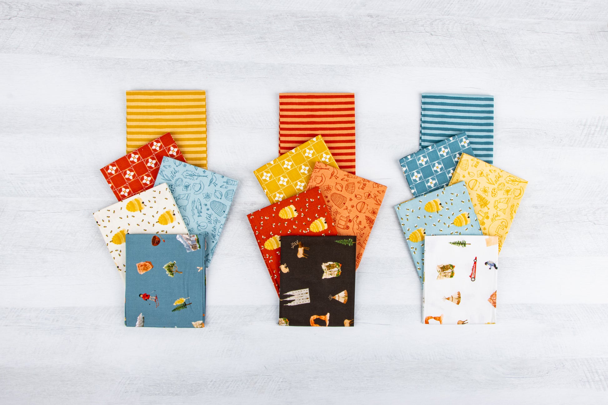 Utah Fabric Collection by Kelsey Carlson for Riley Blake Designs at Lily Bella Fabrics