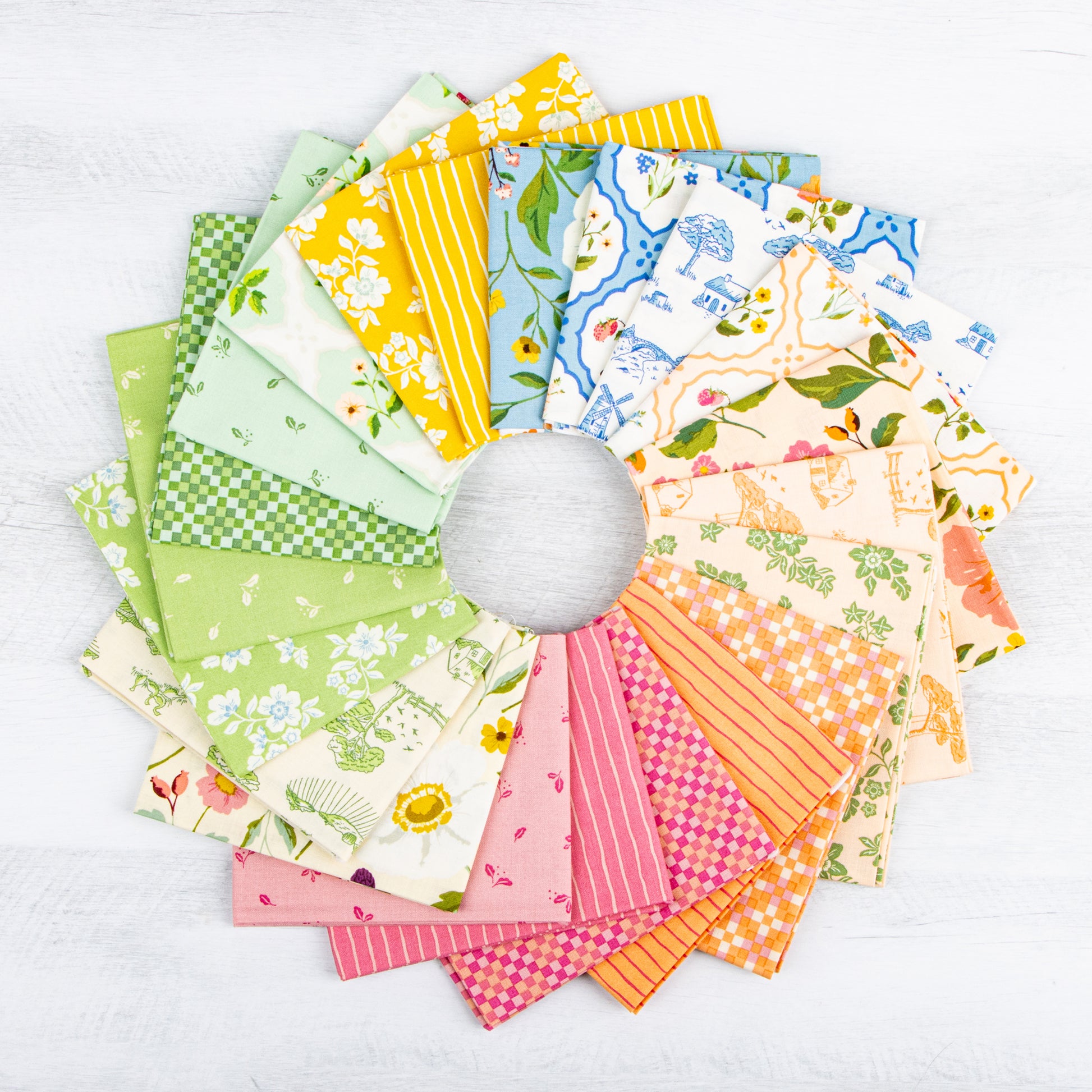 Virginia Rose Fabric Collection by Katherine Lenius for Riley Blake Designs at Lily Bella Fabrics