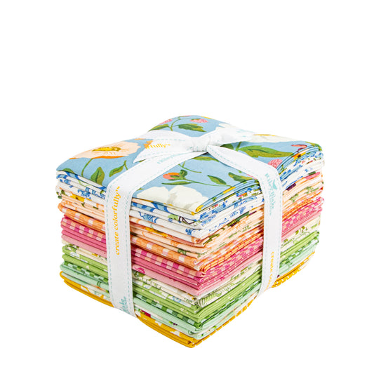 Virginia Rose Fat Quarter Bundle (21 pieces) by Katherine Lenius for Riley Blake Designs (FQ-17320-21)