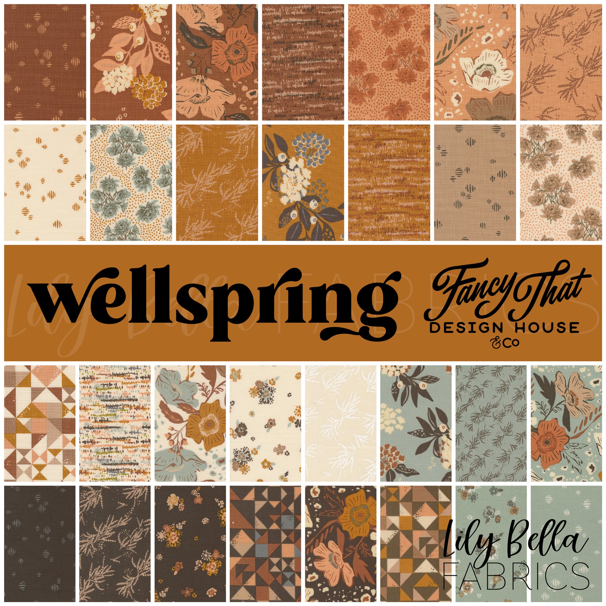 Wellspring Fabric Collection by Fancy That Design House and Co. for Moda at Lily Bella Fabrics