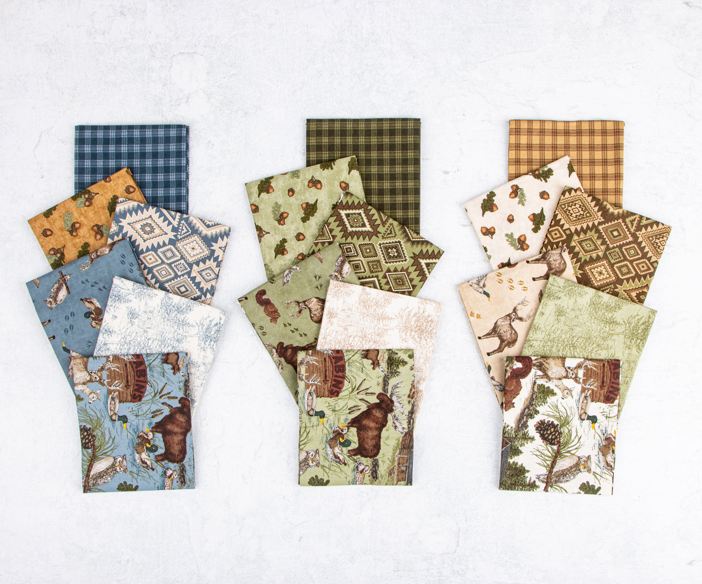 Whispering Pines Fabric Collection by The RBD Designers for Riley Blake Designs at Lily Bella Fabrics