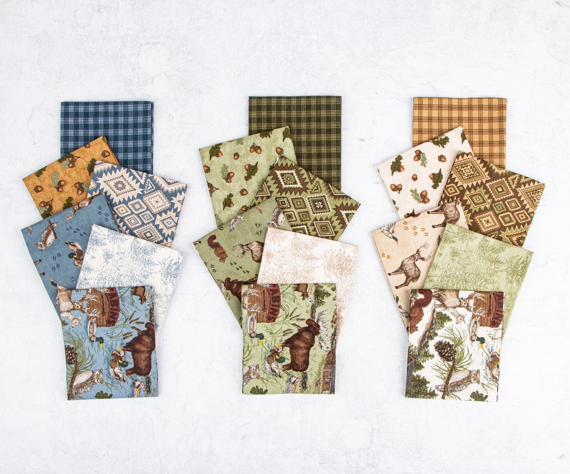 Whispering Pines Fabric Collection by The RBD Designers for Riley Blake Designs at Lily Bella Fabrics