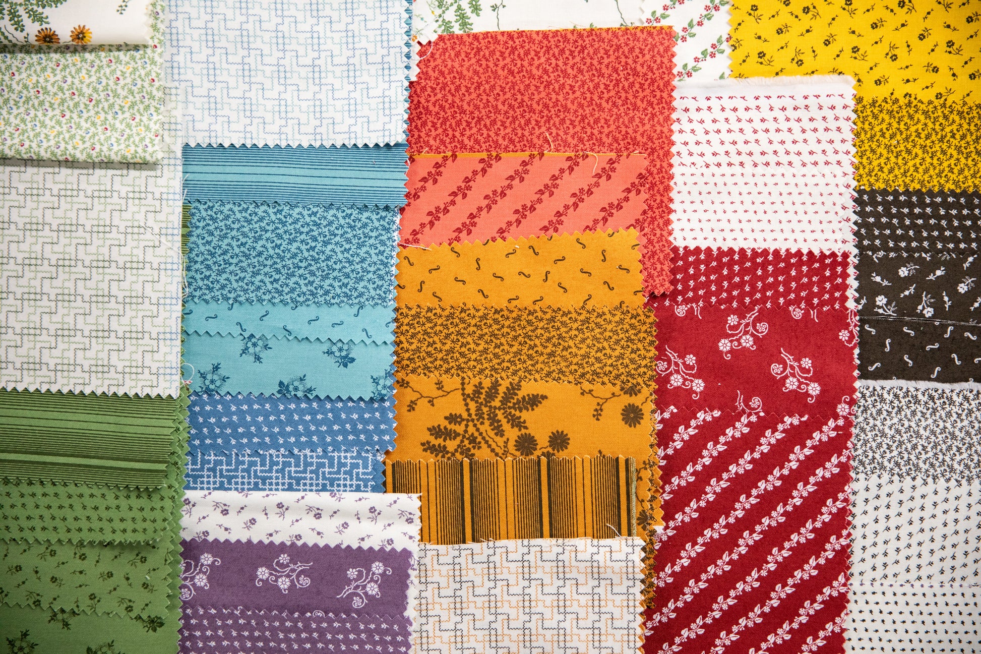 Wildflower Gatherings Fabric Collection by Primitive Gatherings for Moda at Lily Bella Fabrics