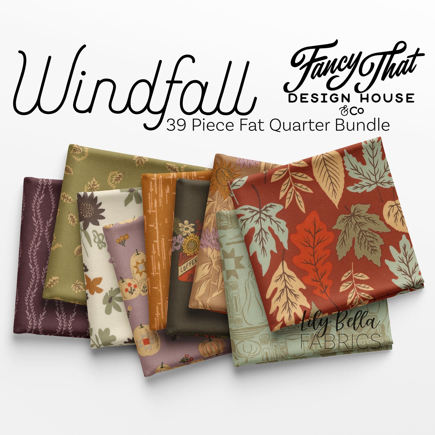 Windfall Fat Quarter Bundle (39 pieces) by Fancy That Design House and Co. for Moda (45650AB)