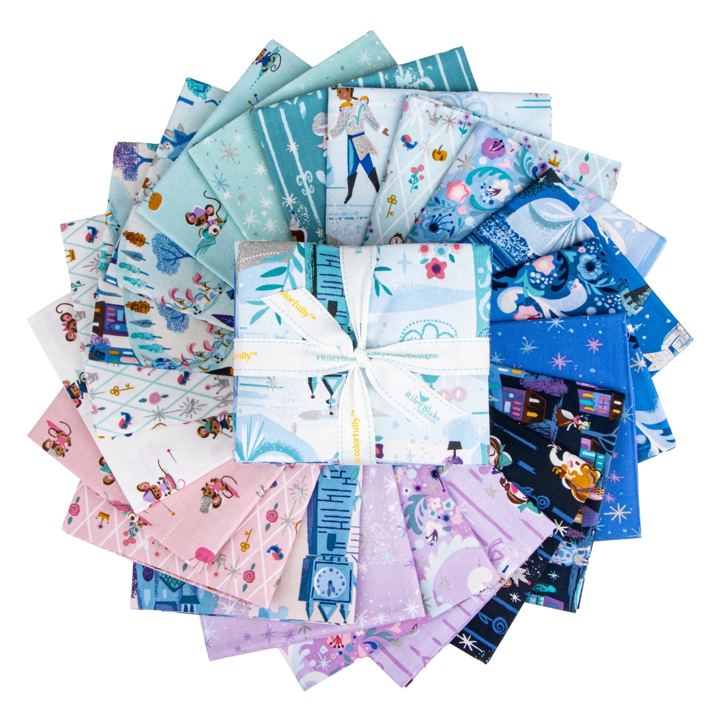 Wishes Fat Quarter Bundle (21 pieces) by Jill Howarth for Riley Blake Designs (FQ-18070-21)