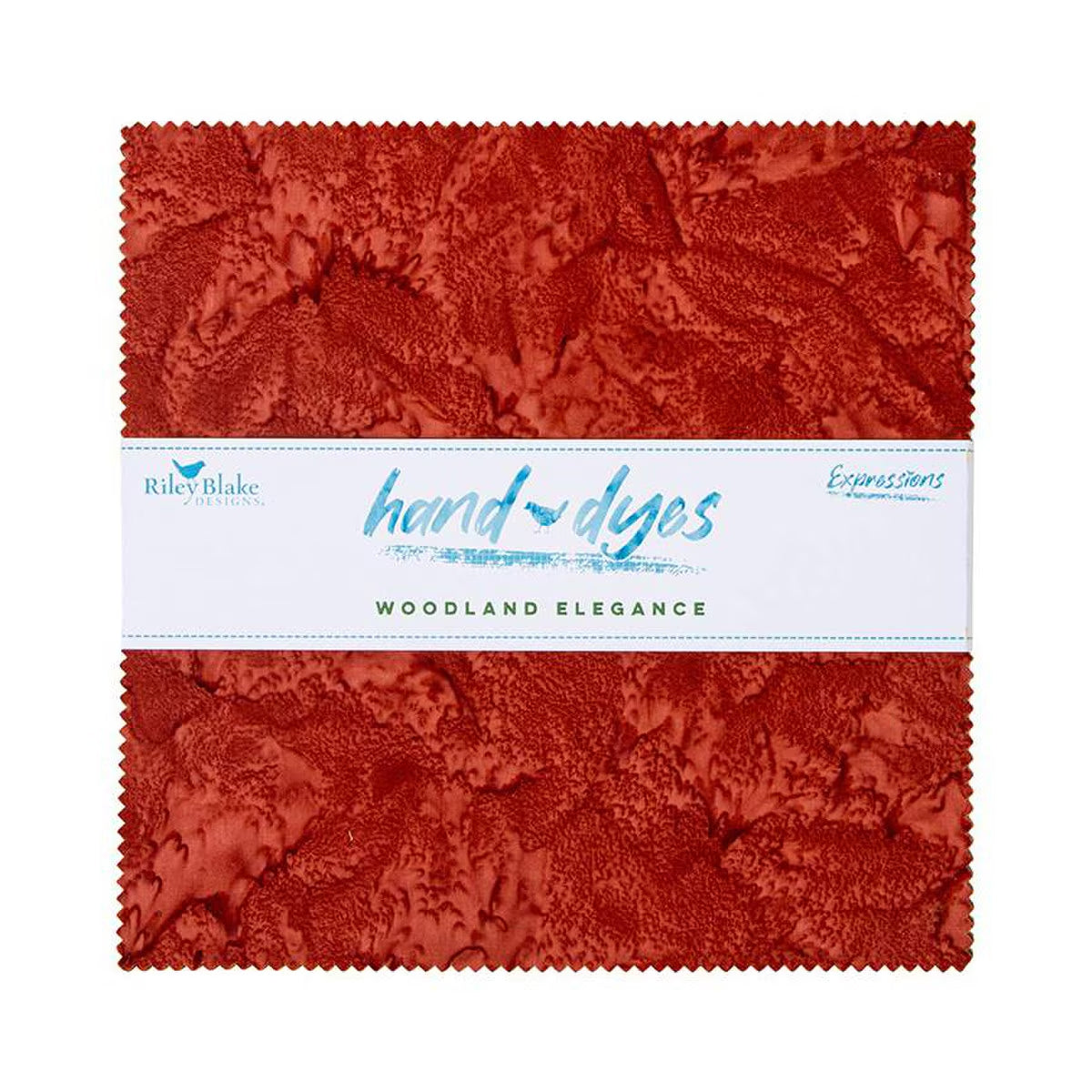 Woodland Elegance Expressions Batiks Hand-Dyes 10 Inch Stacker (42 pieces) by  for Riley Blake Designs (10-21006-42)