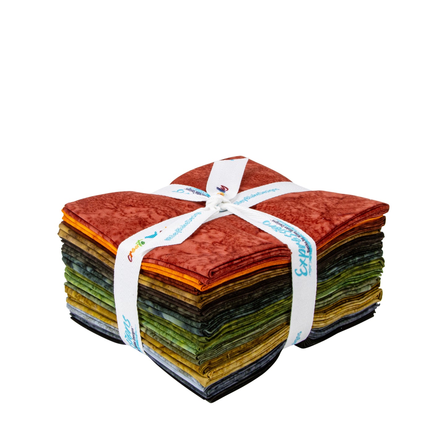 Woodland Elegance Expressions Batiks Hand-Dyes Fat Quarter Bundle (16 pieces) by Riley Blake Designs (FQ-21006-16)