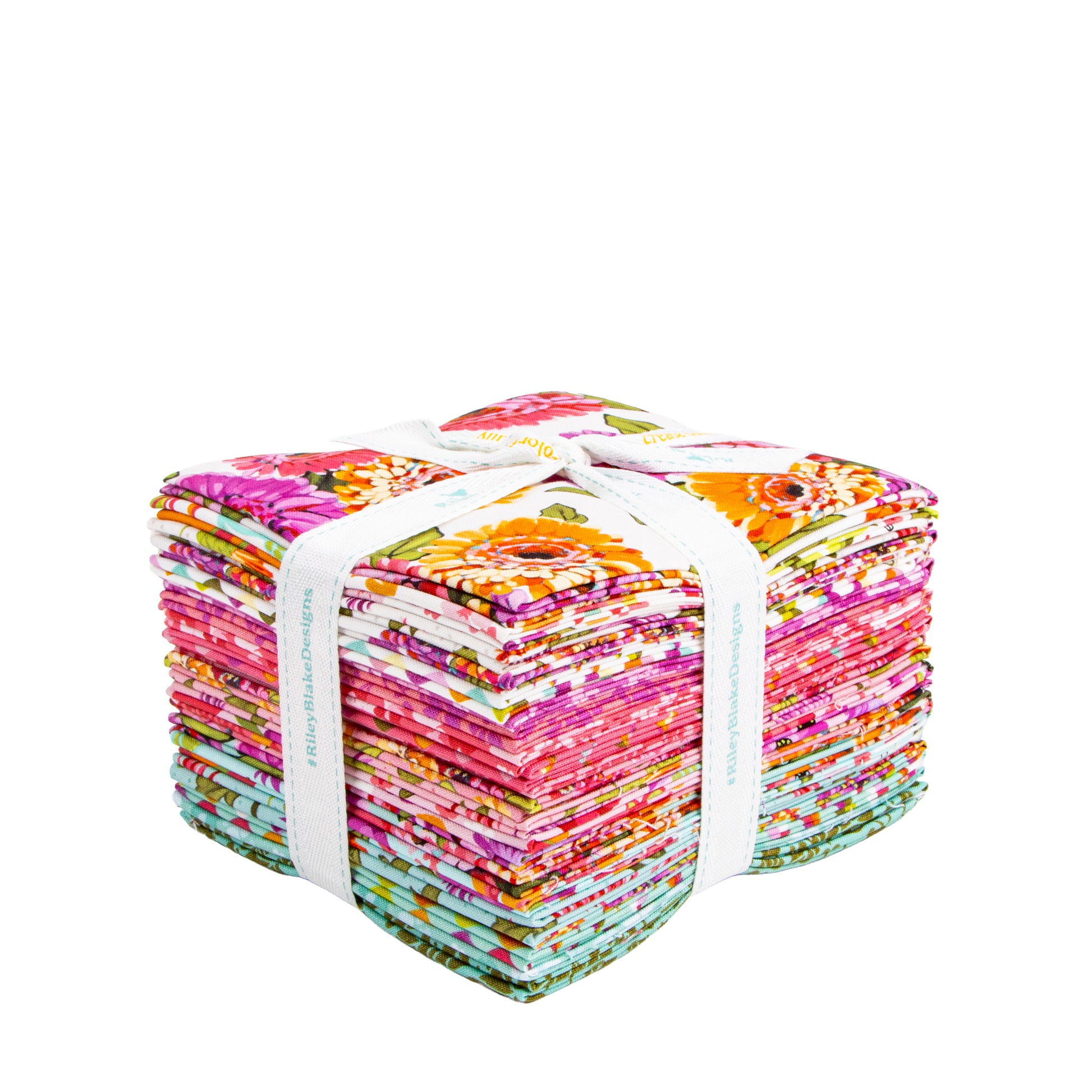 Zinnias Fat Quarter Bundle (21 pieces) by Lila Tueller for Riley Blake Designs (FQ-16690-21)